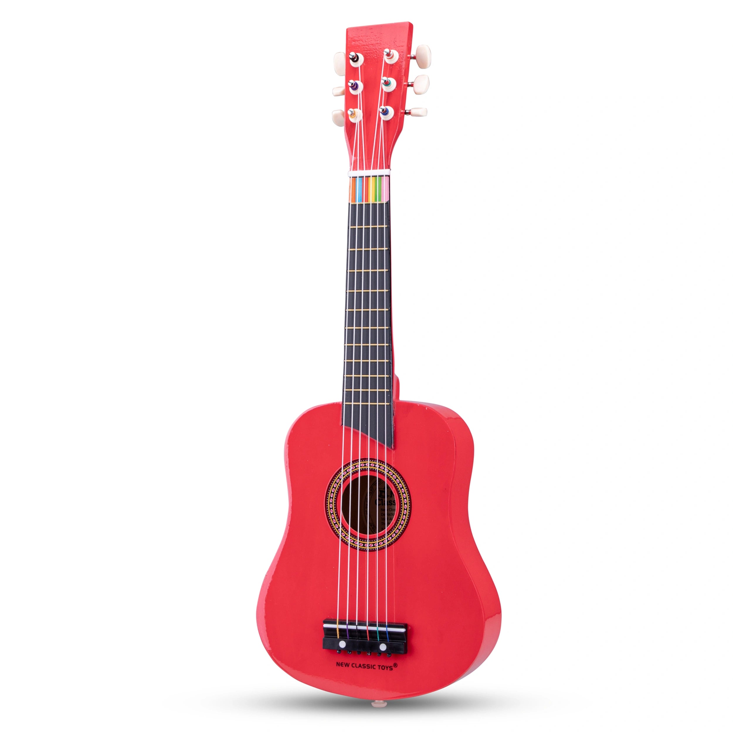 New Classic Toys - Speelgoed Gitaar Deluxe - Rood - Muziekinstrumenten