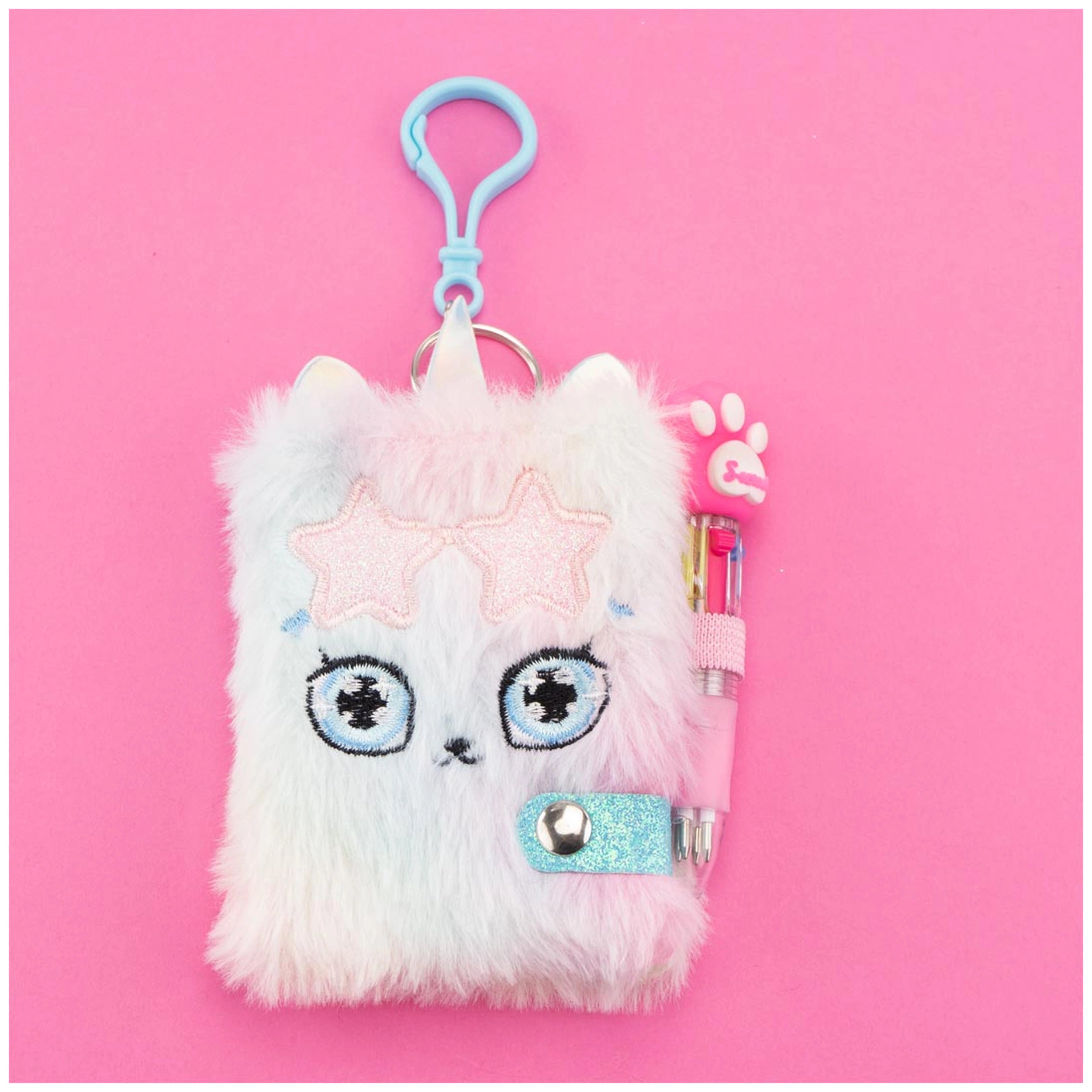 Nice - Girabrilla Keychains Mini Notebook - Luggage & Bags