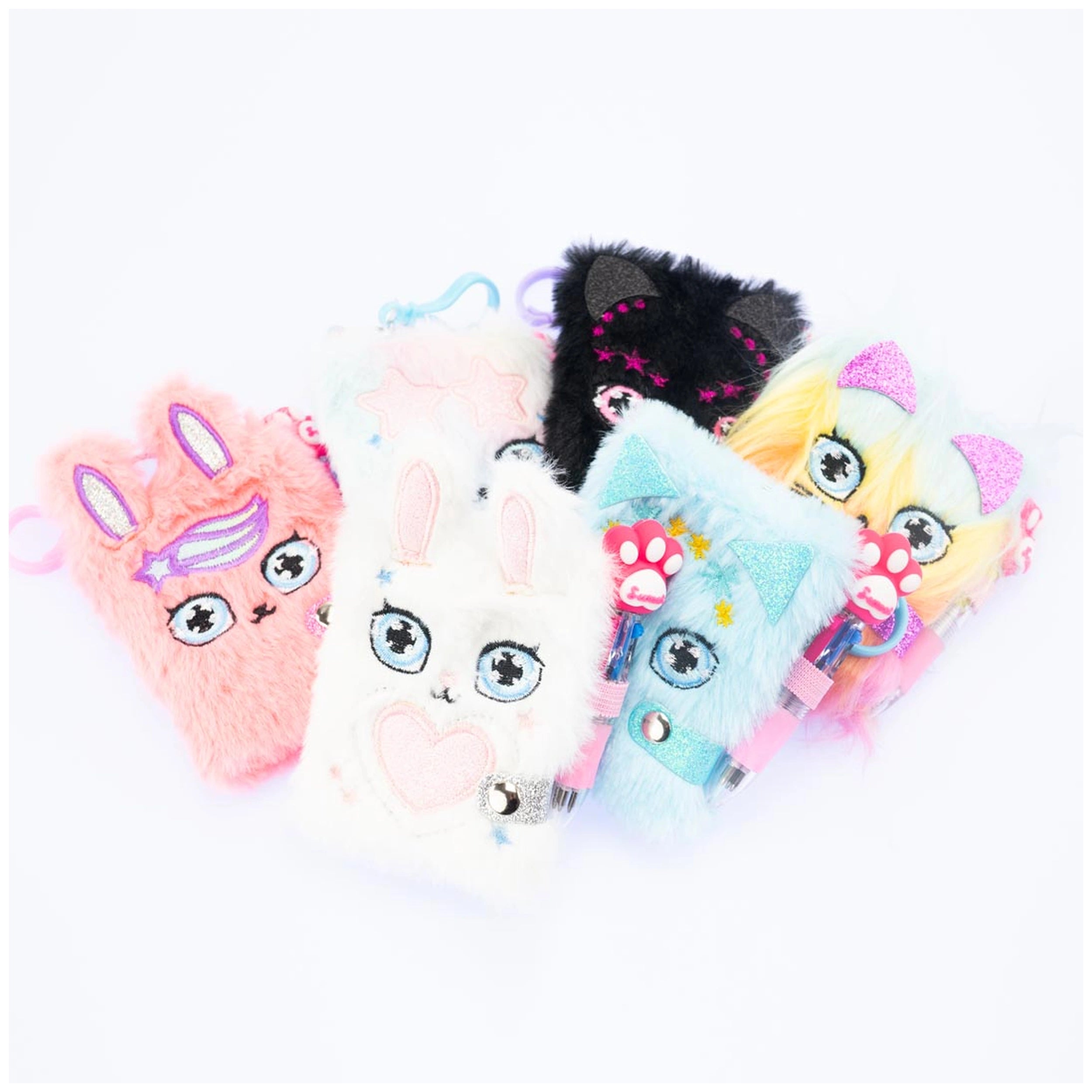 Nice - Girabrilla Keychains Mini Notebook - Luggage & Bags