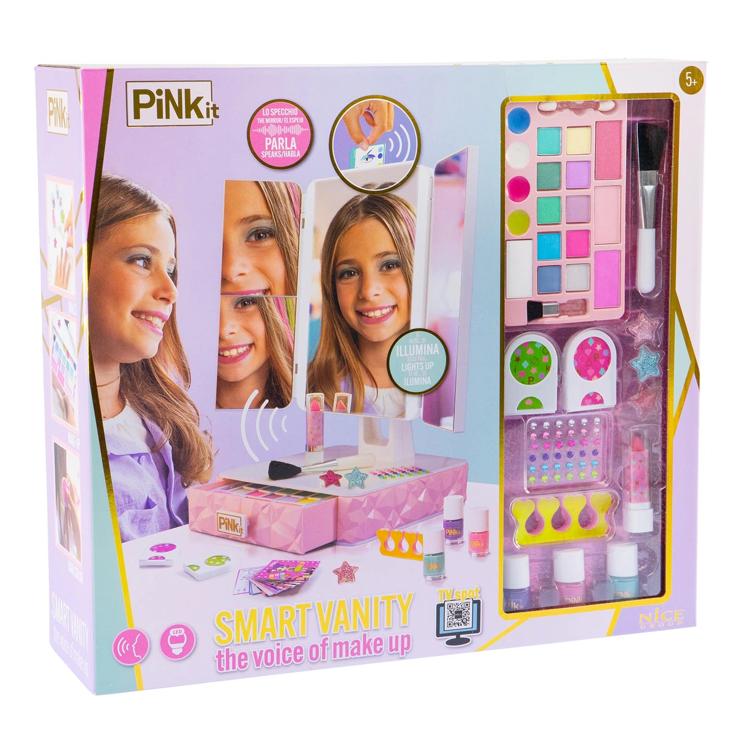Nice - Pink It Smart Vanity - Makeup