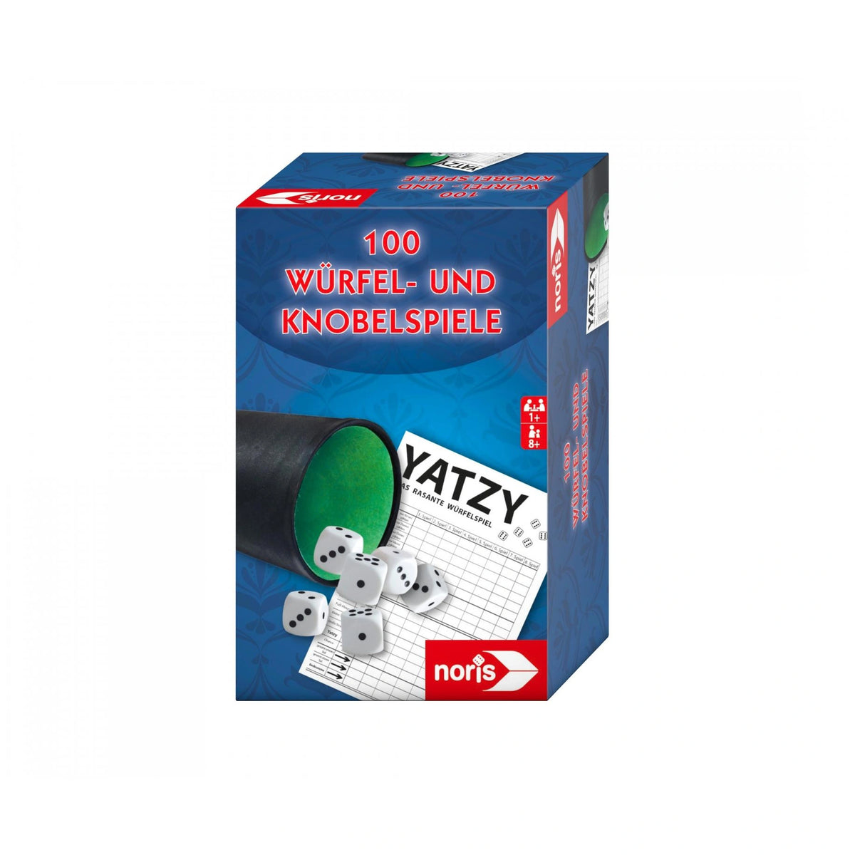 Noris - 100 Dice- and Tossgames - Board Games - International Edition - Board Games