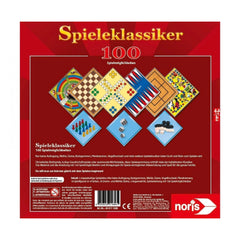 Noris - 100 Spellen Collectie - Bordspellen - Internationale Editie - Bordspellen