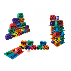 Noris - 3 Kleurrijke Bug Spellen - Bordspellen - Internationale Editie - Bordspellen