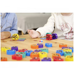 Noris - 3 Kleurrijke Bug Spellen - Bordspellen - Internationale Editie - Bordspellen