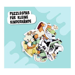 Noris - 6 first Puzzles – Farm Animals - Puzzles - International Edition - Puzzles