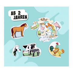Noris - 6 first Puzzles – Farm Animals - Puzzles - International Edition - Puzzles