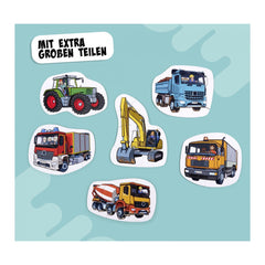 Noris - 6 first Puzzles - Vehicles - Puzzles - International Edition - Puzzles