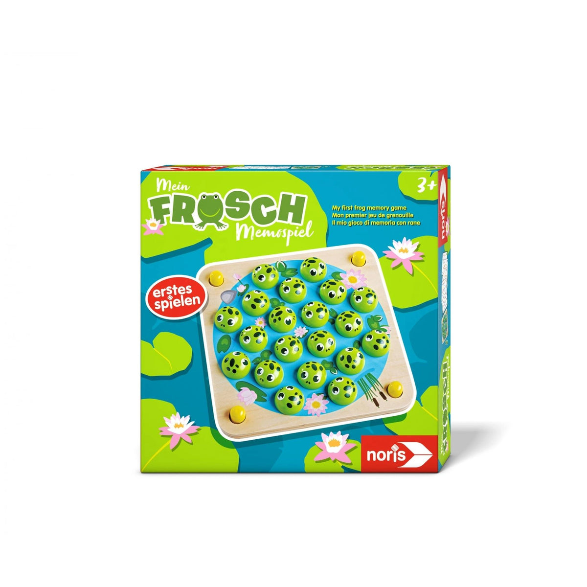 Noris - My Frog Memory Game - Board Games - International Edition - Board Games