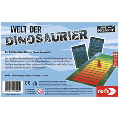 Noris - Wereld van dinosaurussen - Bordspellen - Duitse editie - Bordspellen