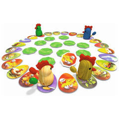 Noris - Zicke Zacke Huhnerkacke - Board Games - German Edition - Board Games