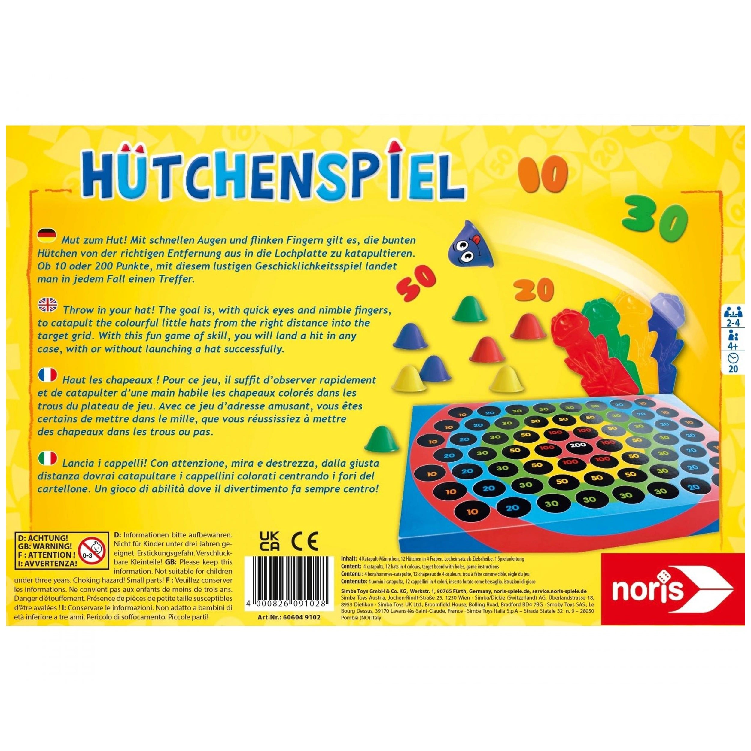 Noris - shell game - Board Games - International Edition - Board Games
