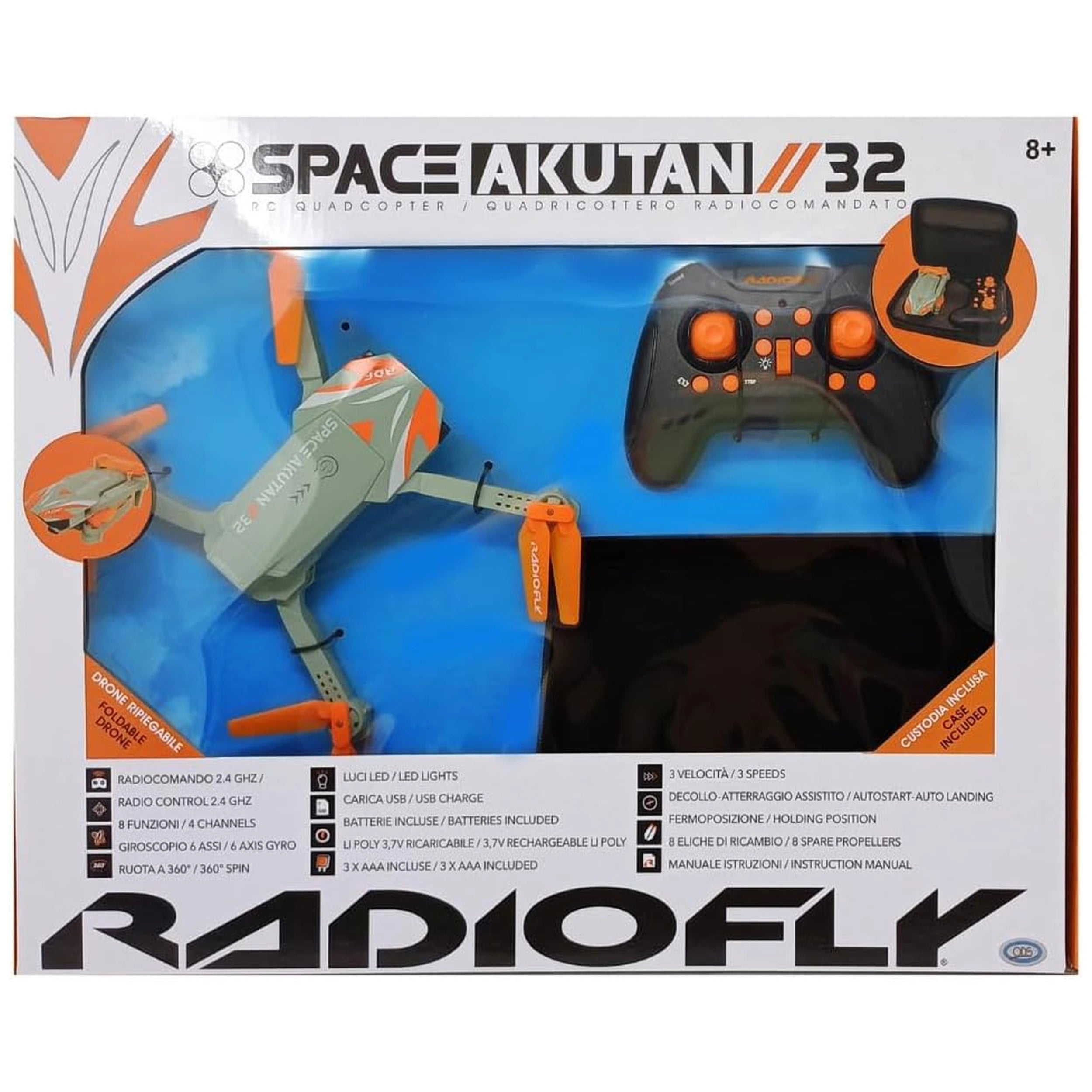 ODS - Radiofly Space Akutan 32 Drone Speelvoertuigen