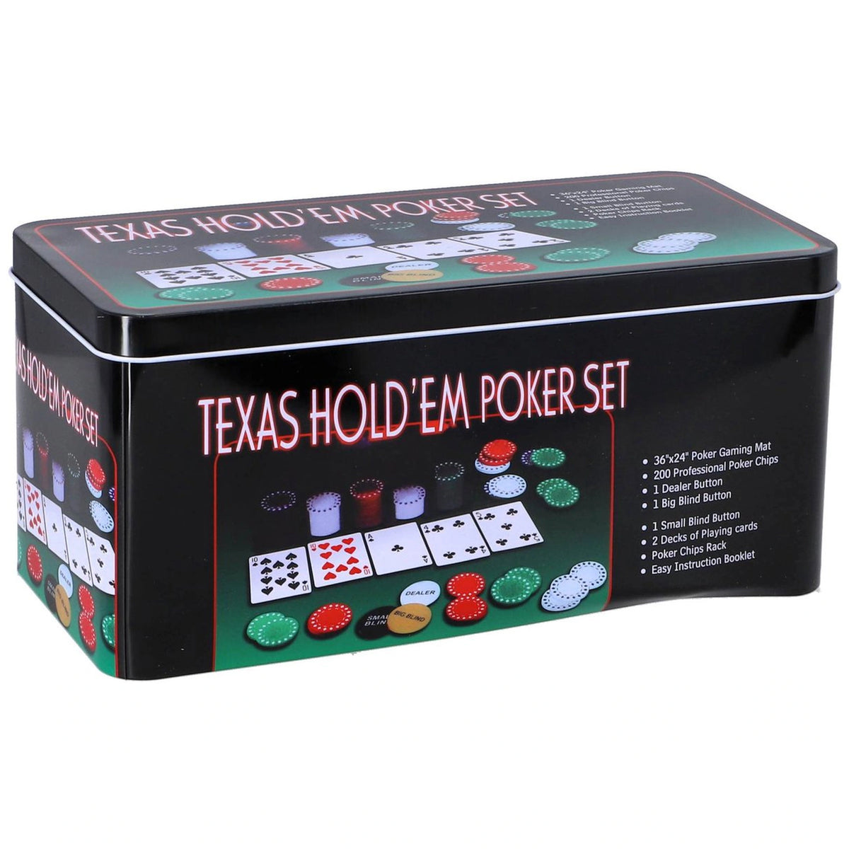 OSA - Texas HoldEm Poker Set - Card Games