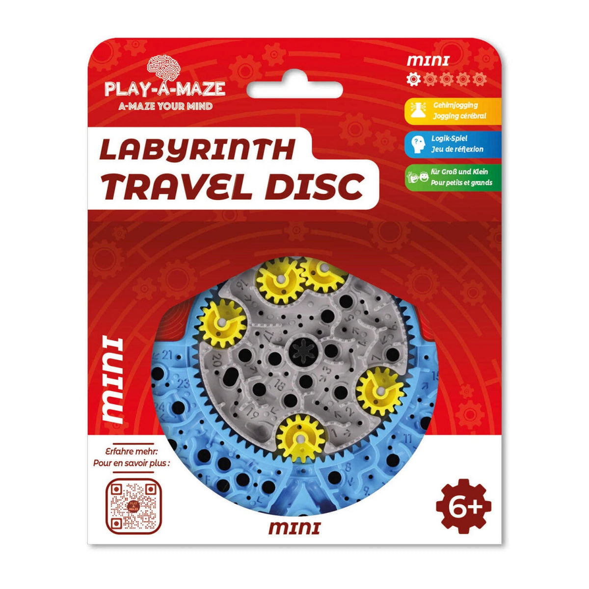 Carletto - Labyrinth Travel Disc Mini - Puzzels