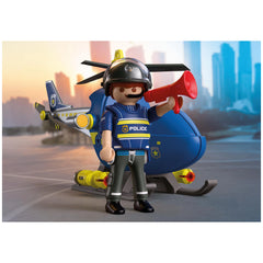 PLAYMOBIL - Politiehelikopter - City Action - +4 - 72080 - 80772080