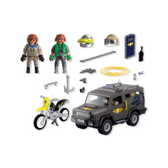PLAYMOBIL - Tactical Police Unit - Toy Playsets - Age +4 - Action - 72066 - 80772066