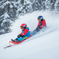 PROSPERPLAST - Race S Sledge Red - Outdoor Play Equipment