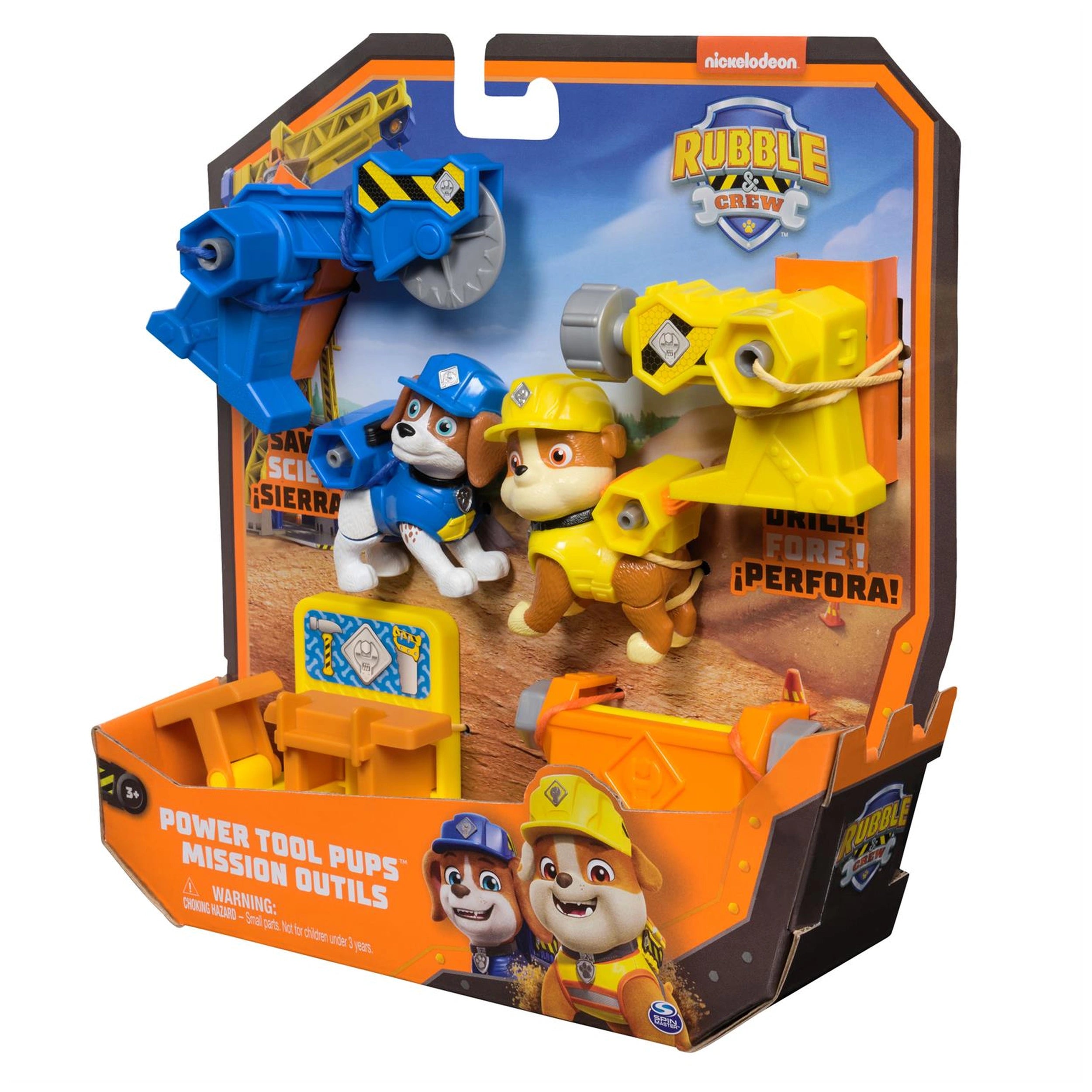 Paw Patrol Rubble & Crew Power Tool Pups Mission Outils