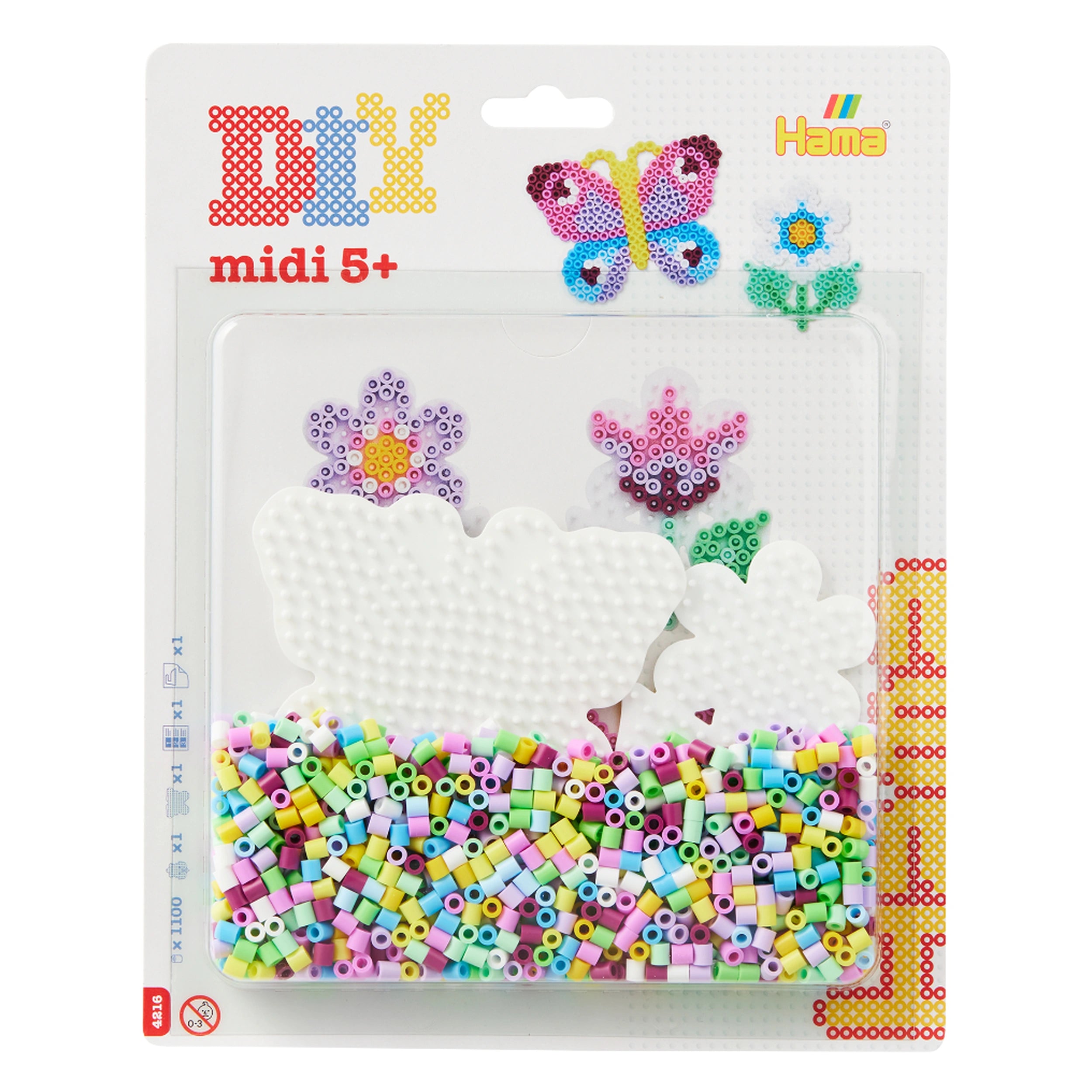 Pet Hama Iron-on Bead Set - Large Hama blister kit - Large Bead Kit Asst CDU (12pcs)