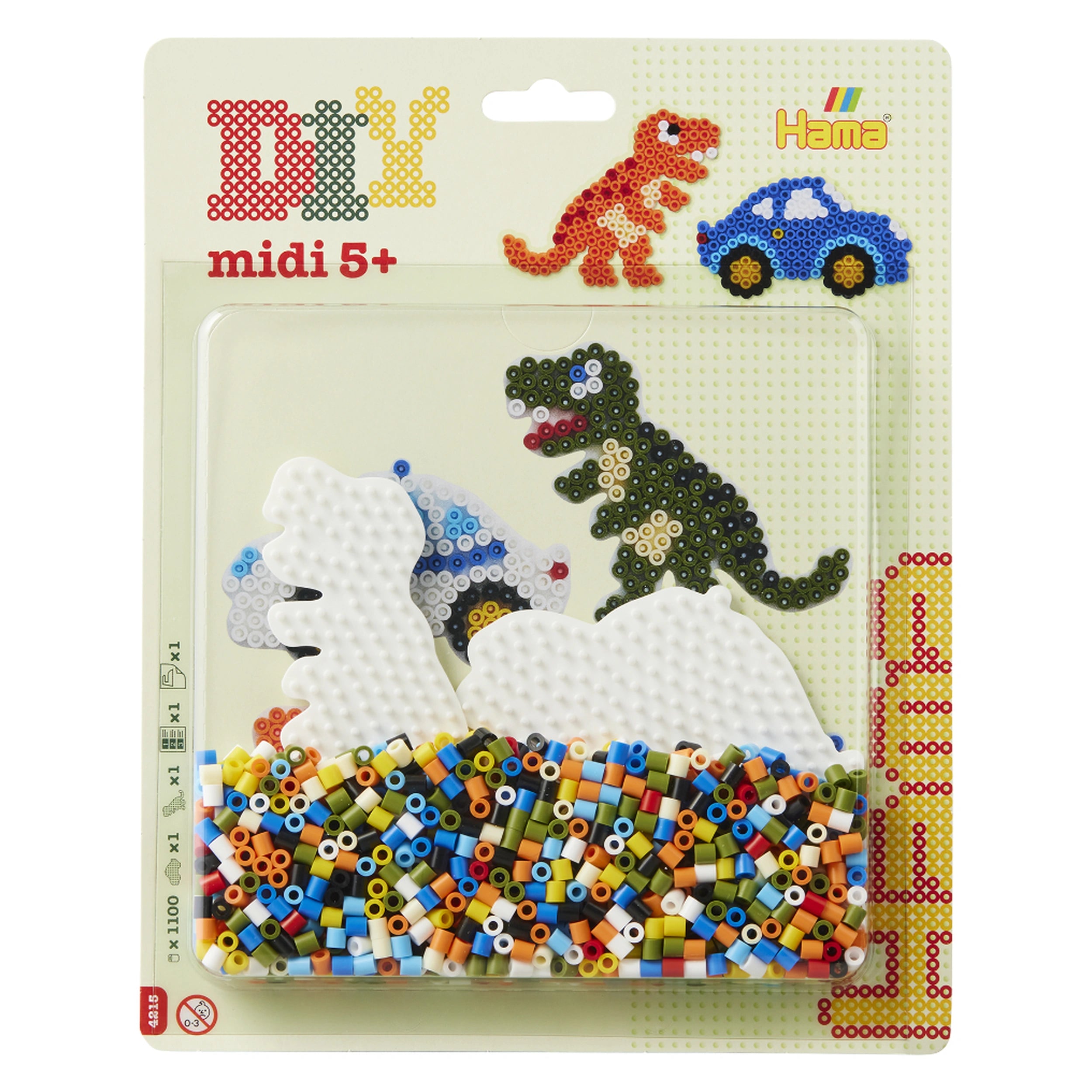 Pet Hama Iron-on Bead Set - Large Hama blister kit - Large Bead Kit Asst CDU (12pcs)