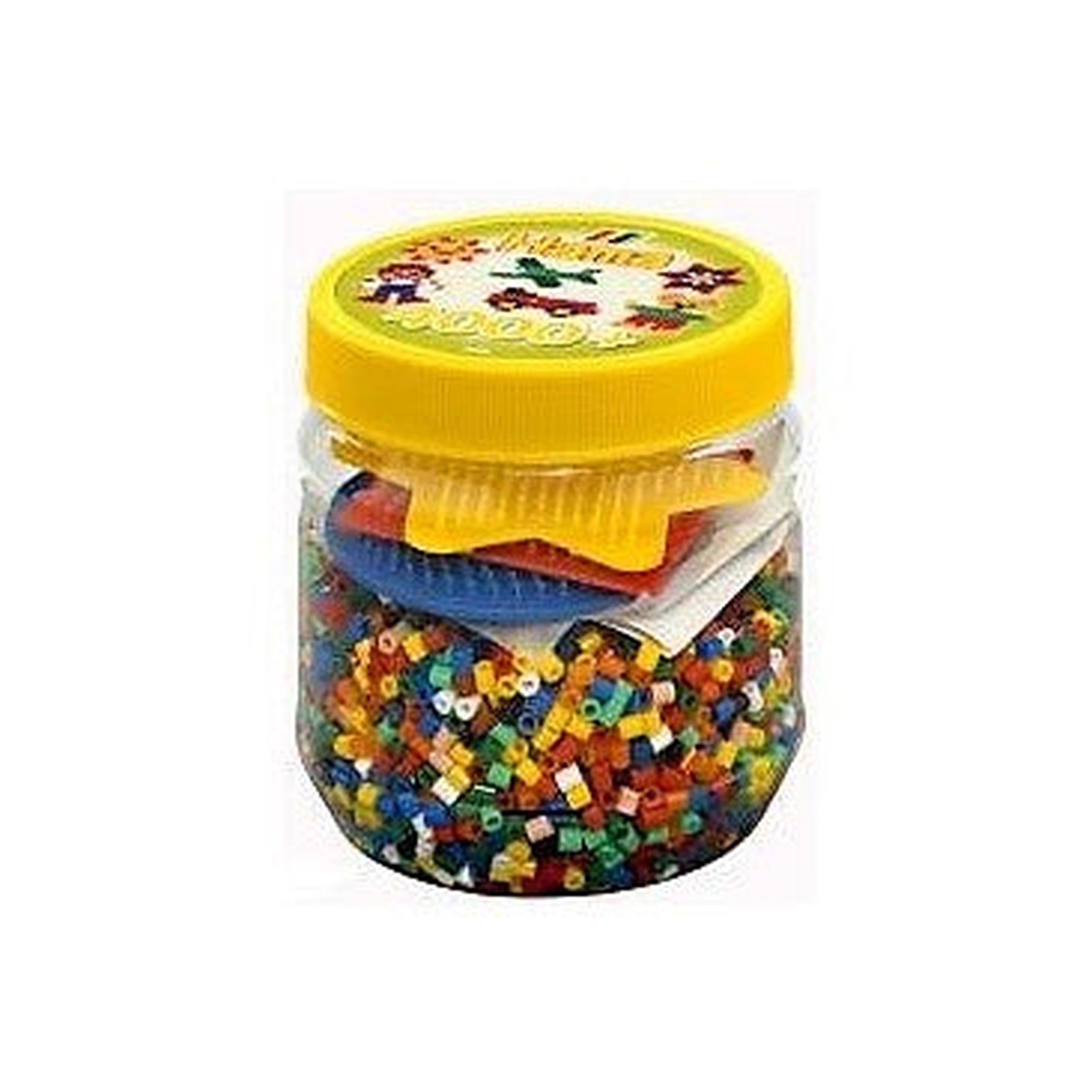 Pet Hama Strijkkralen Set in Pot 4000 Stuks.