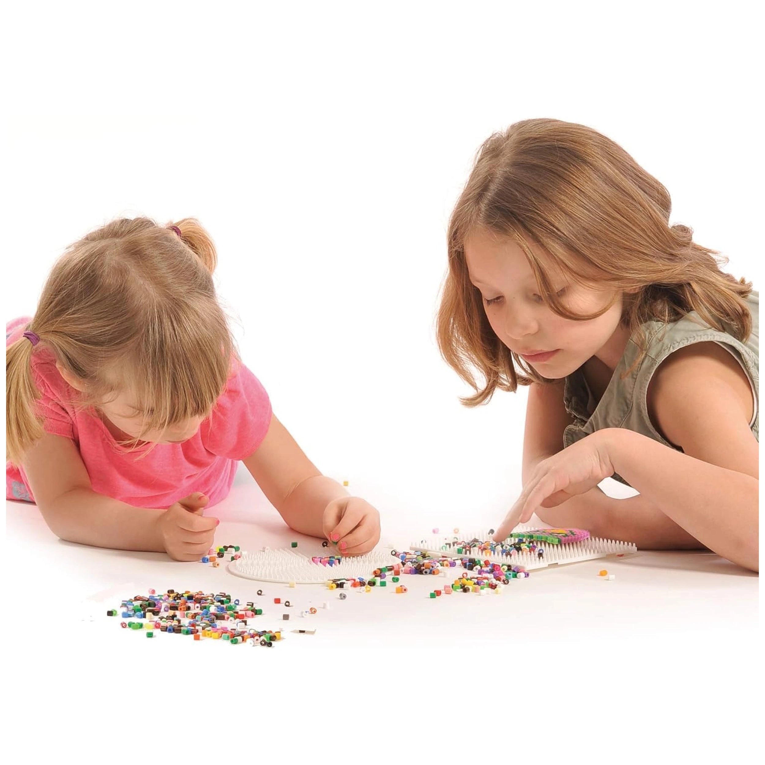Pet Hama Strijkkralen Maxi in Pot - Mix Standaard (00) 1400 Stuks.