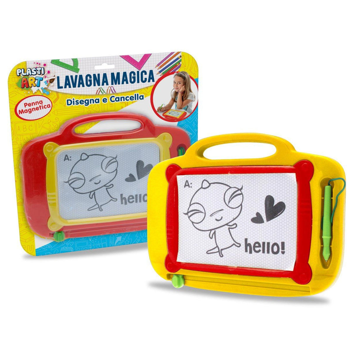 Plasti Art - Magnetic Drawing Board - Arts & Crafts