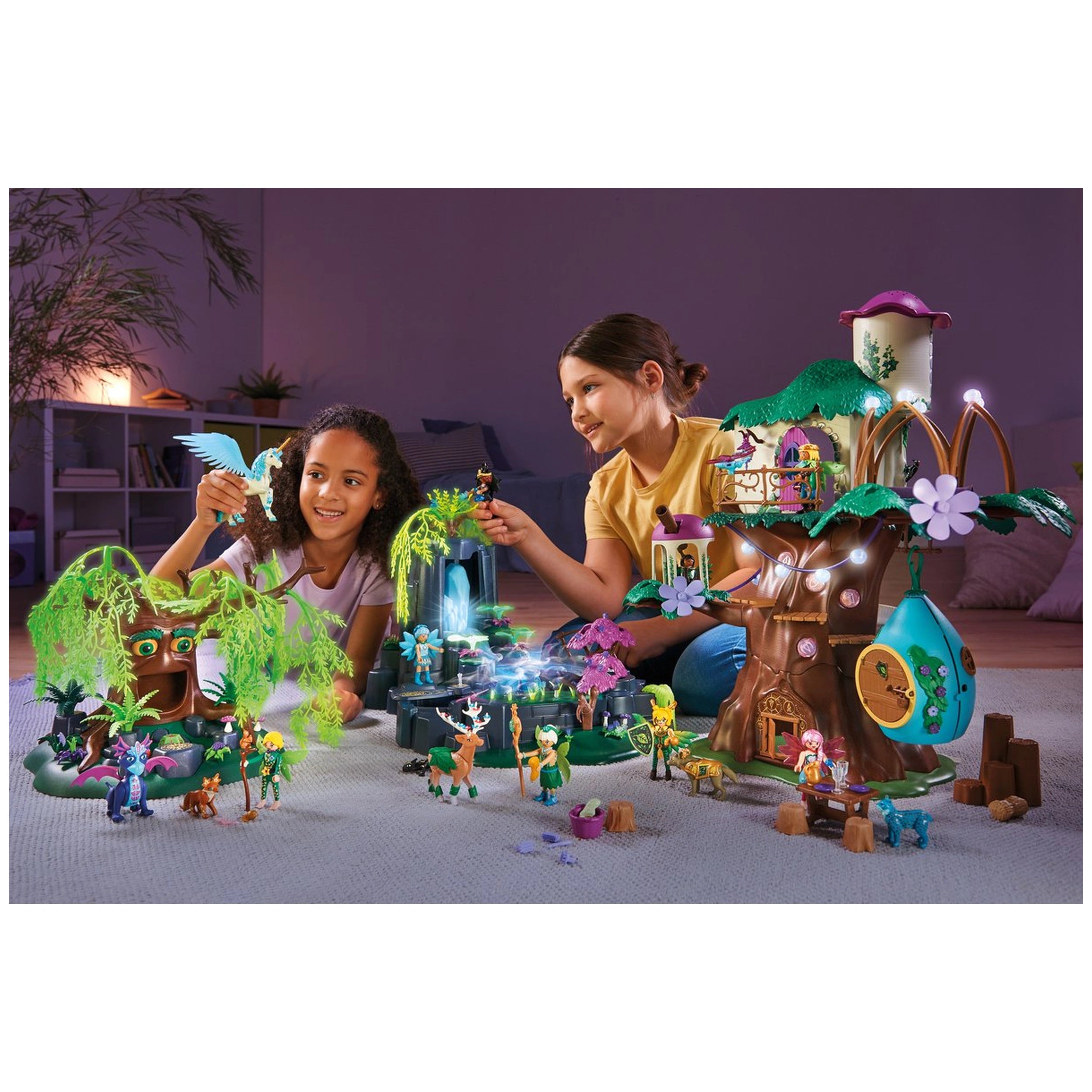 Playmobil Adventures Of Ayuma Magical Energy Source With Fairies - 70800