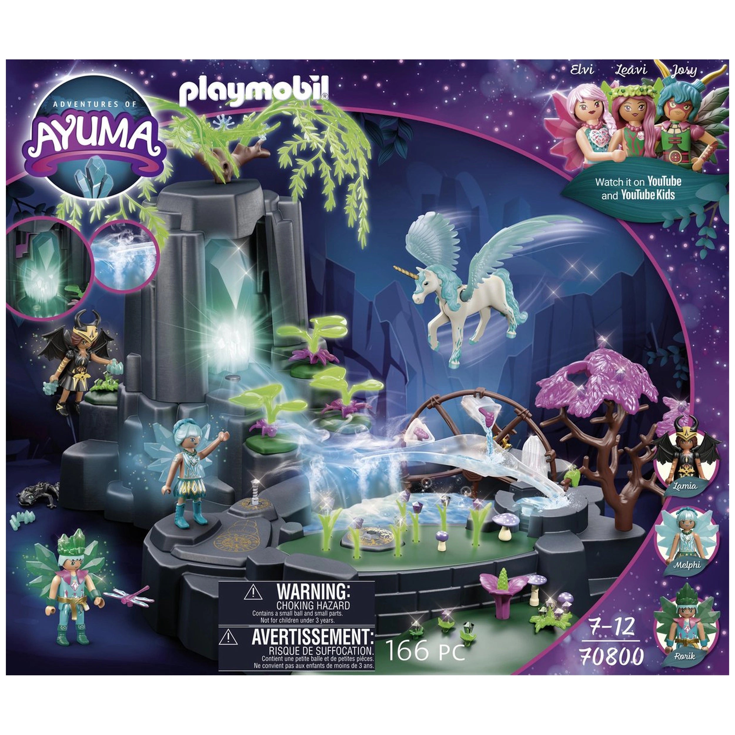 Playmobil Adventures Of Ayuma Magical Energy Source With Fairies - 70800