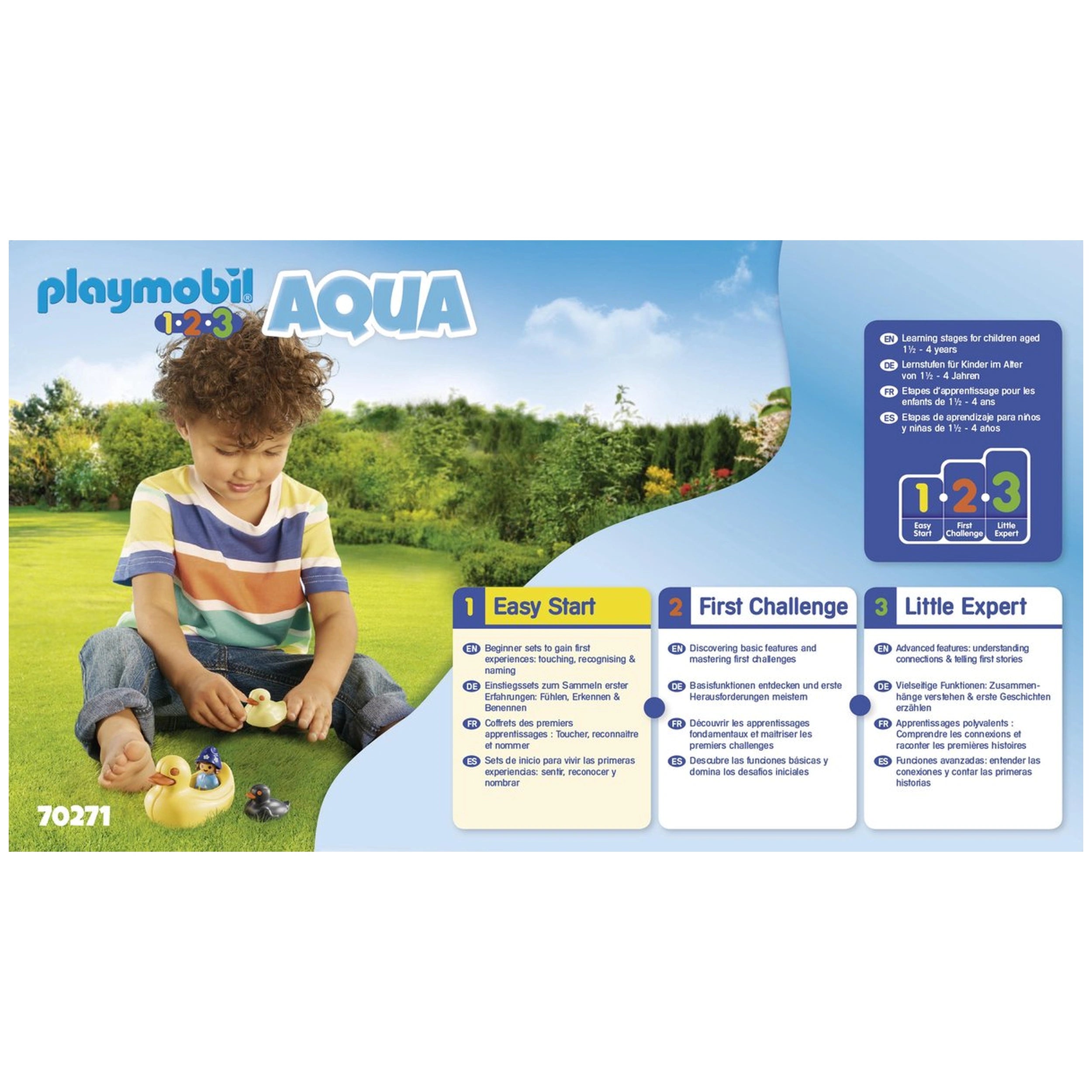 Playmobil Aqua 123 Eendengezin - 70271