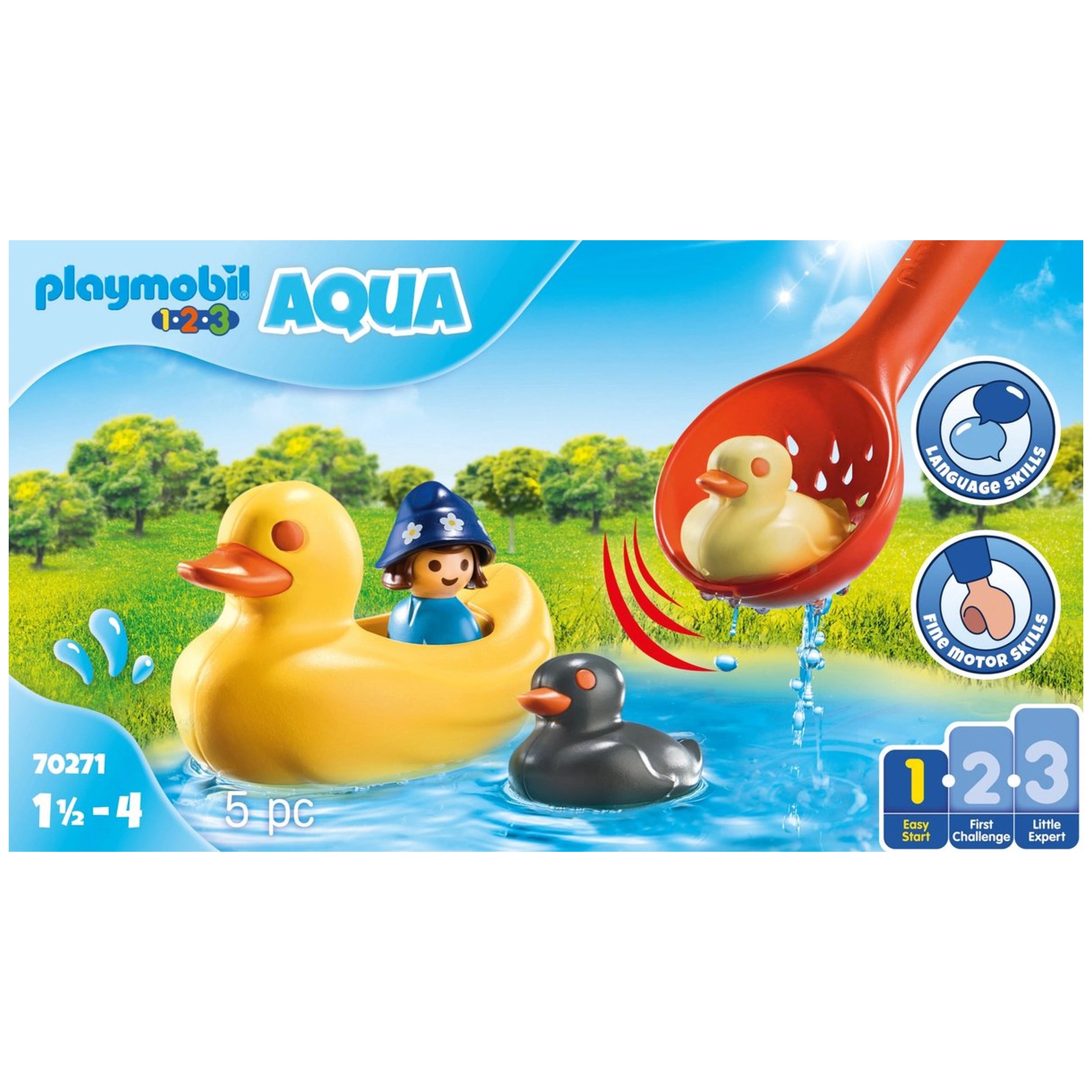 Playmobil Aqua 123 Eendengezin - 70271