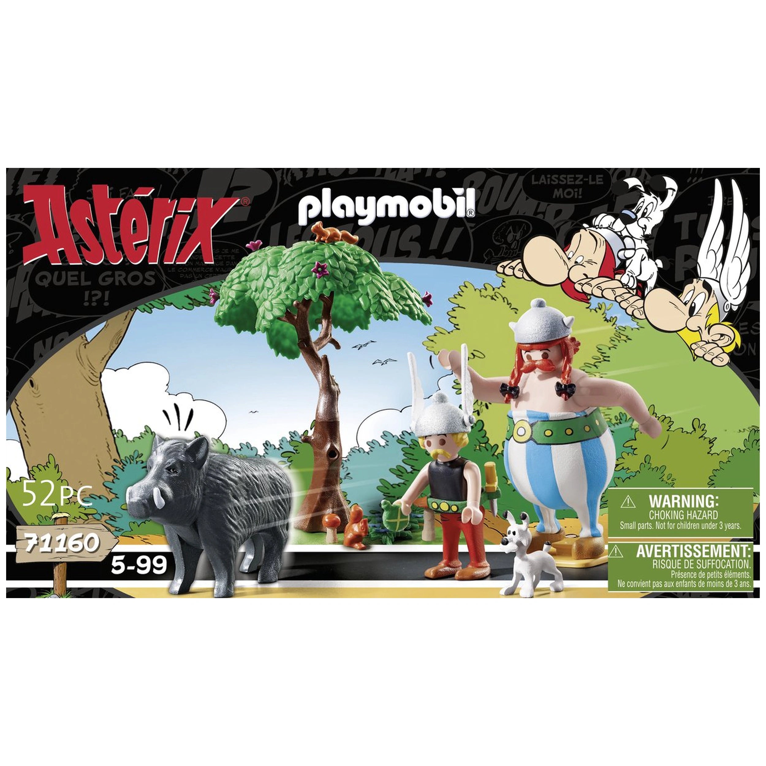 Playmobil Asterix Wild Boar Hunt - 71160