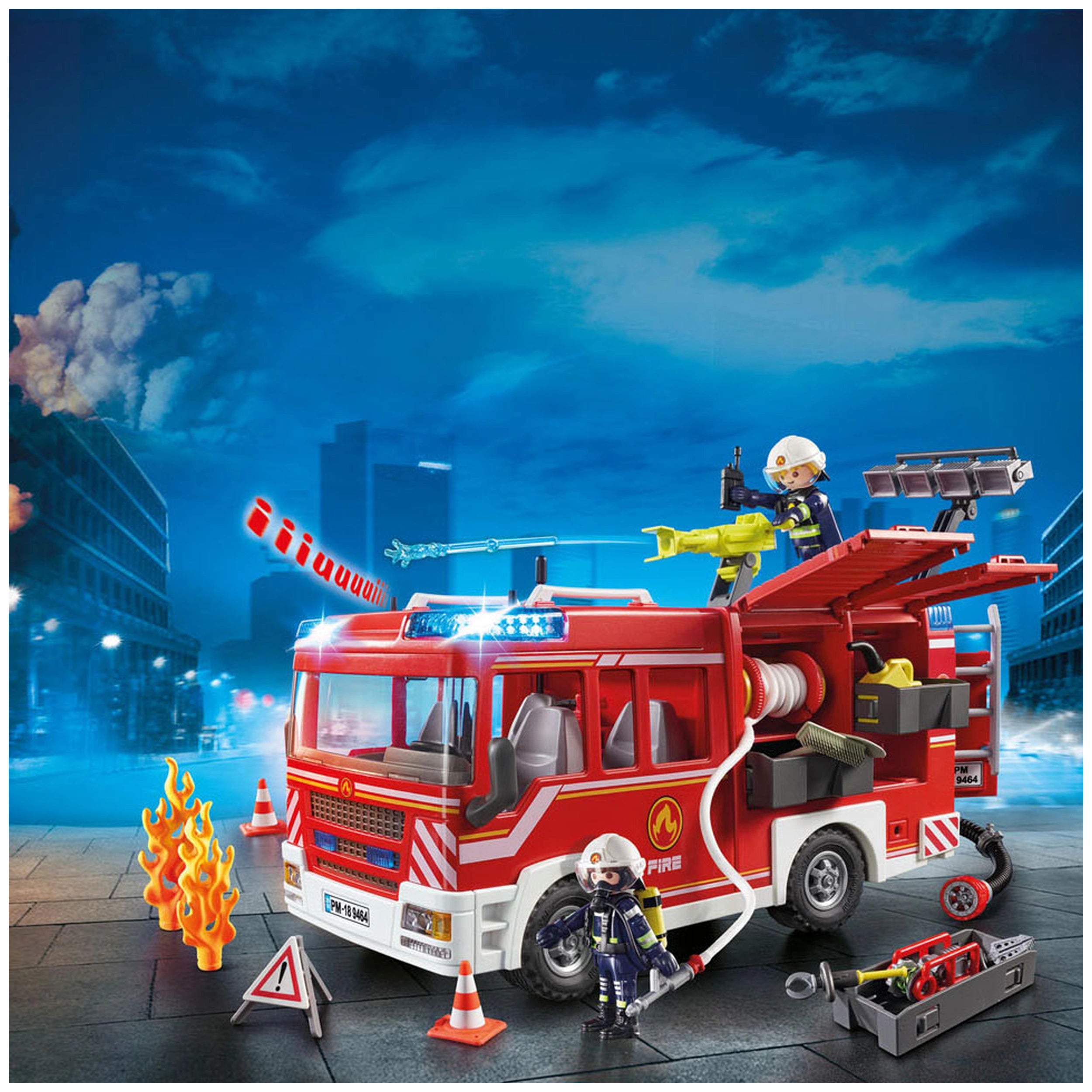 Playmobil City Action Brandweer Pompwagen - 9464