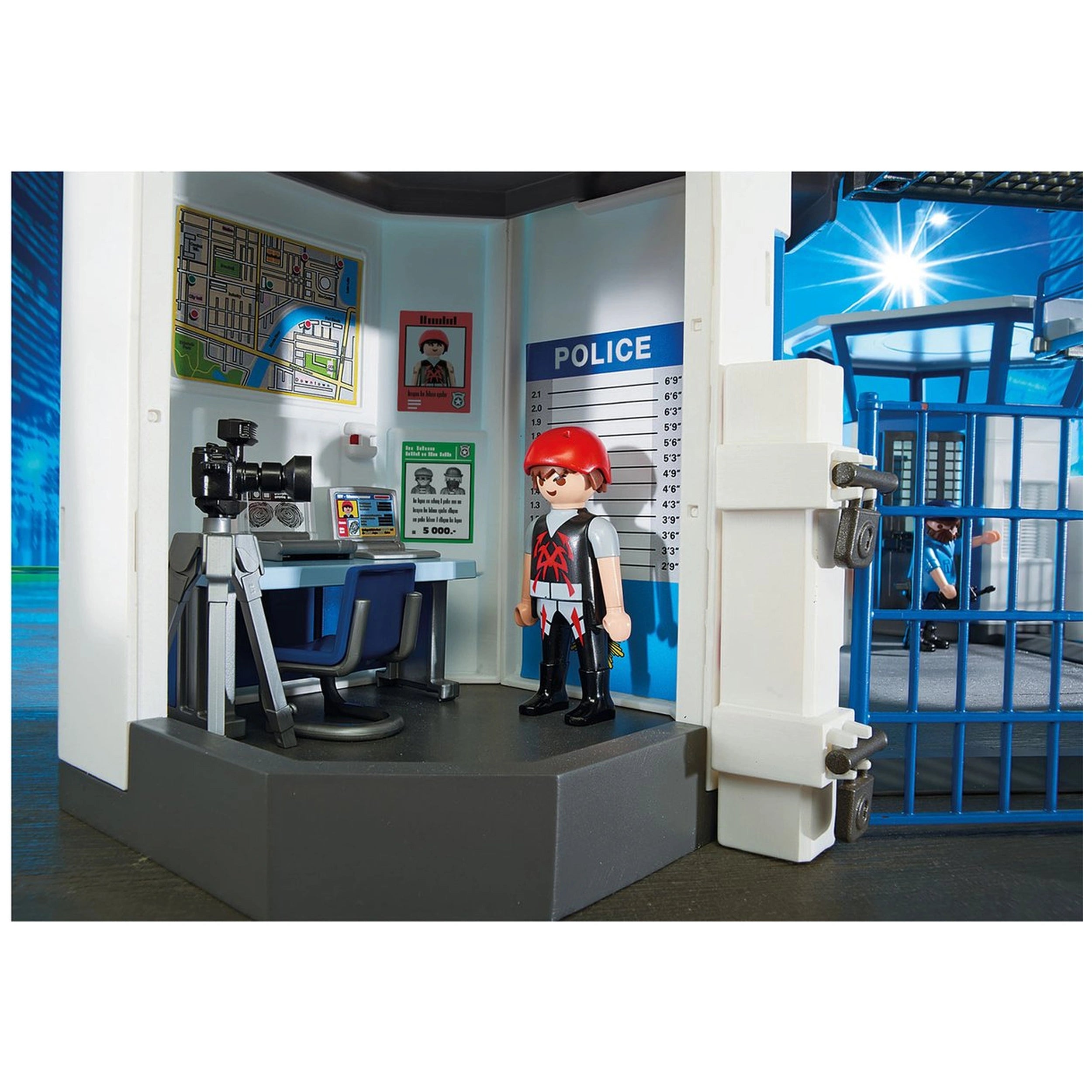 Playmobil City Action Politiebureau Met Gevangenis - 6919