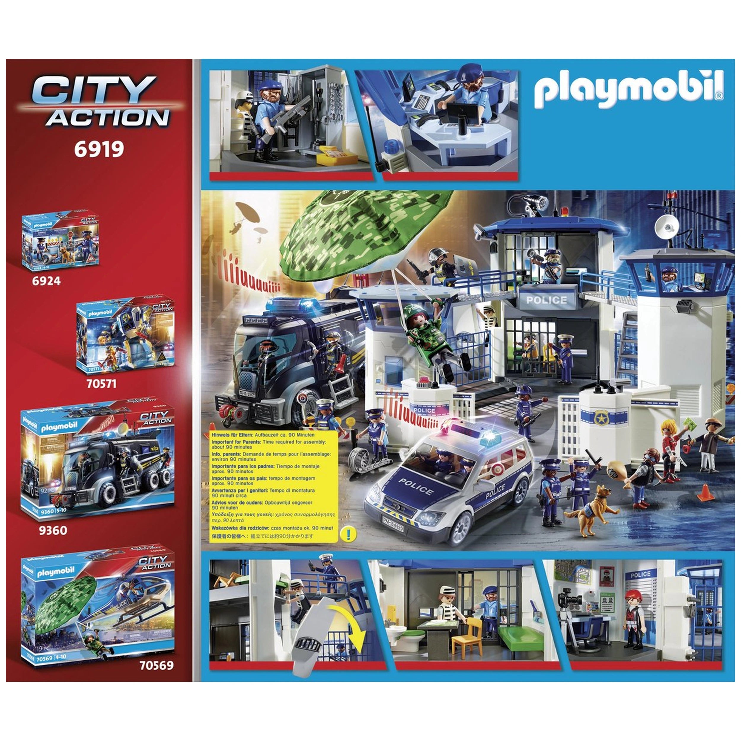 Playmobil City Action Politiebureau Met Gevangenis - 6919