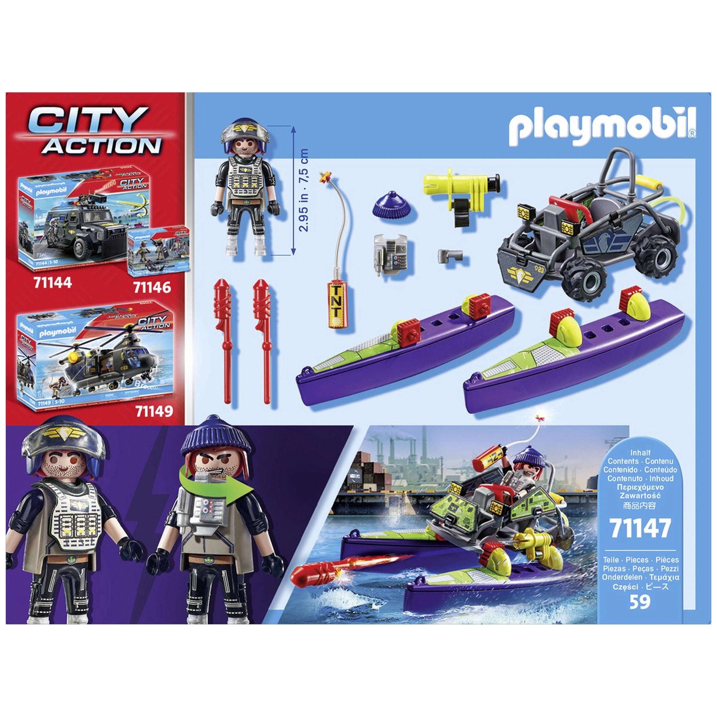 Playmobil City Action Se Multi-Terrain Vehicle - 71147