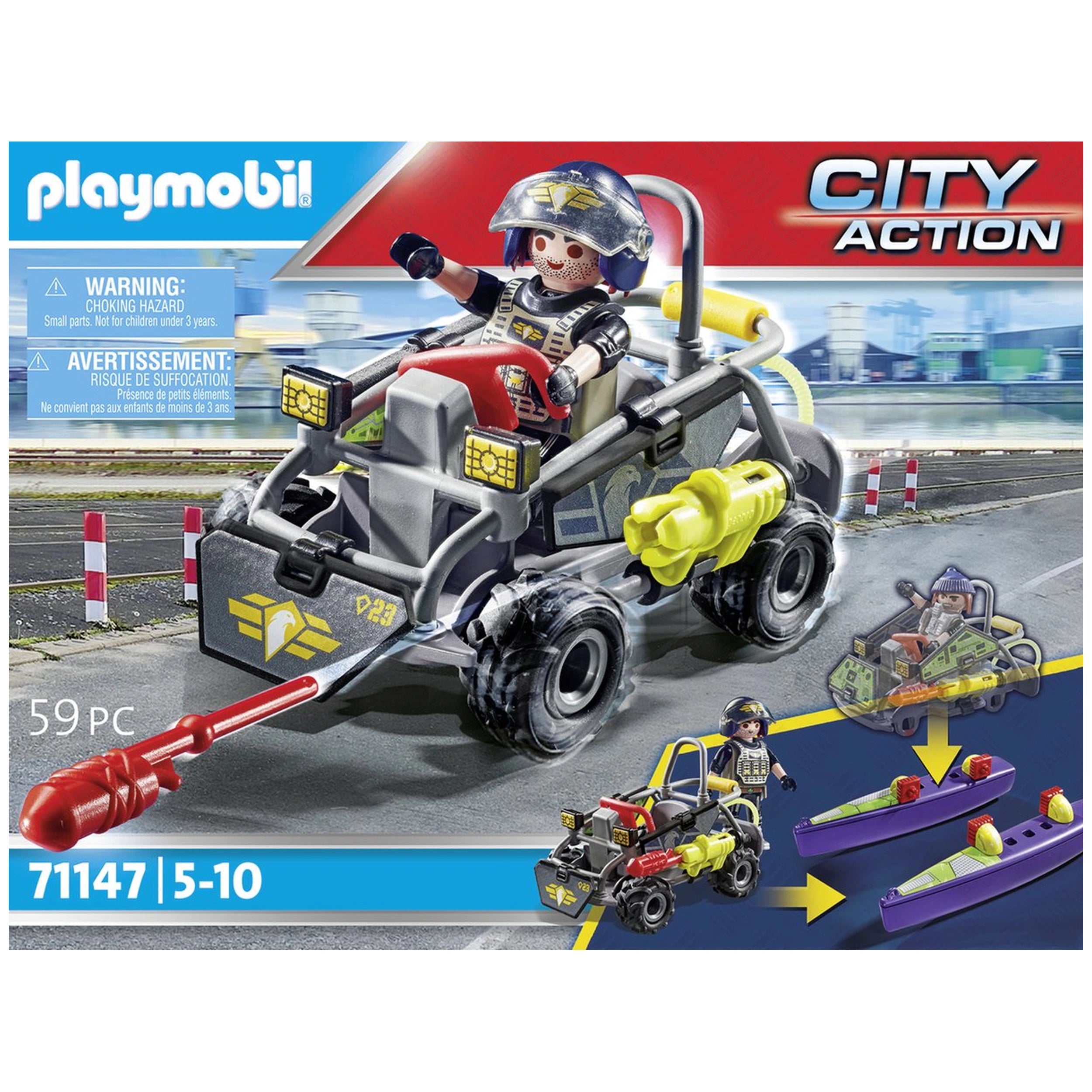 Playmobil City Action Se Multi-Terrain Vehicle - 71147