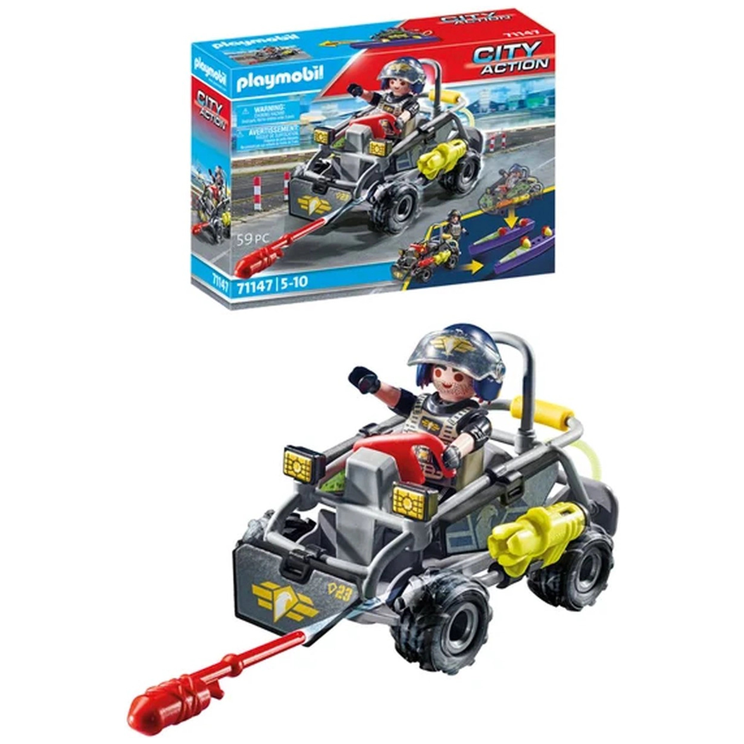 Playmobil City Action Se Multi-Terrain Vehicle - 71147