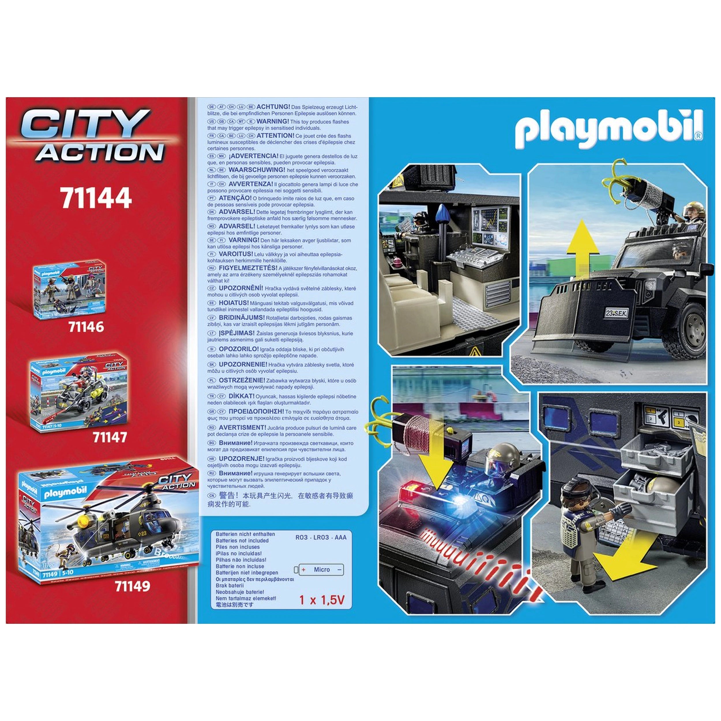 Playmobil City Action Se Off-Road Voertuig - 71144