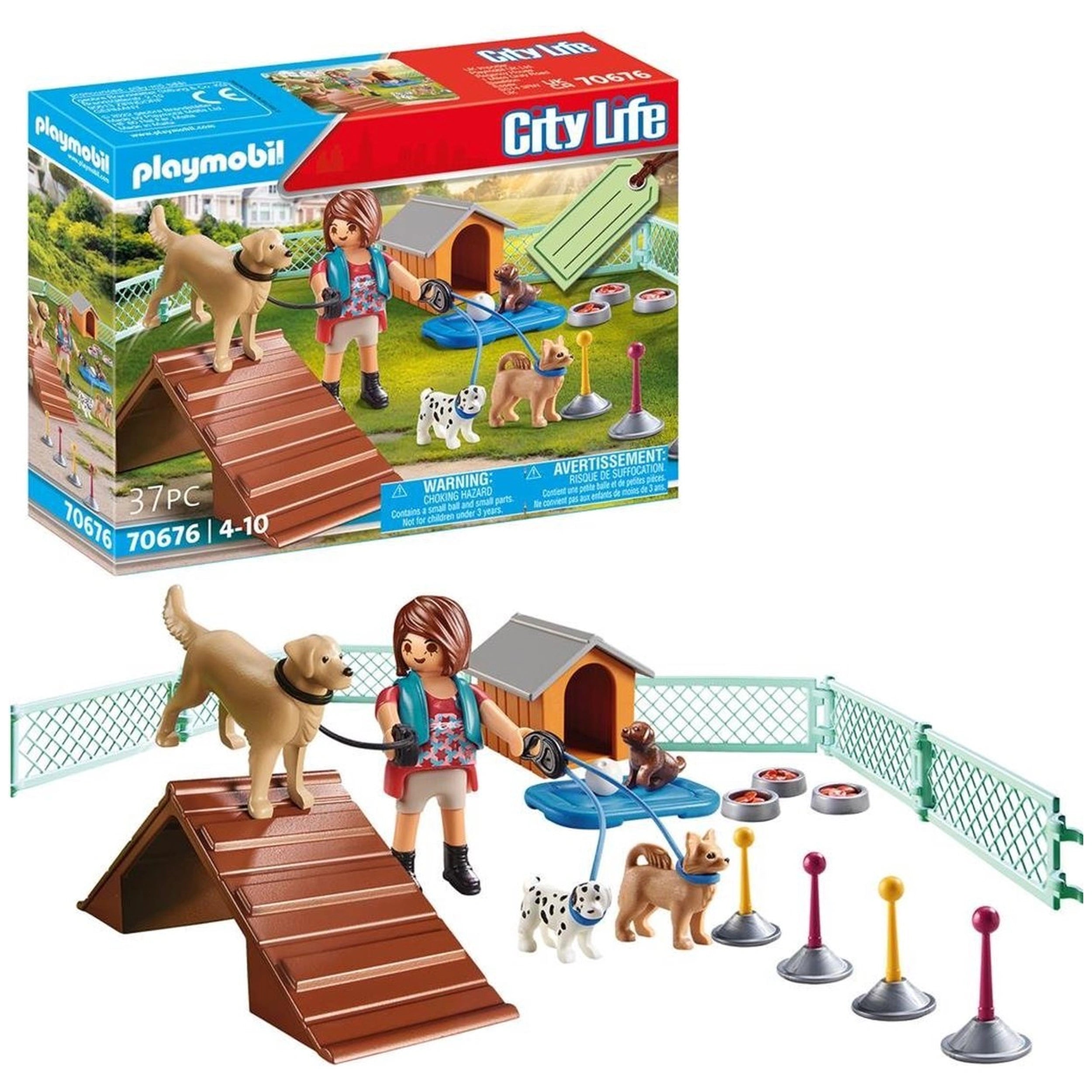 Playmobil City Life Cadeauset Hondentrainer - 70676