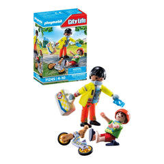 Playmobil City Life Verpleegkundige met Patiënt - 71245