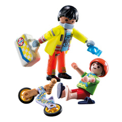 Playmobil City Life Verpleegkundige met Patiënt - 71245