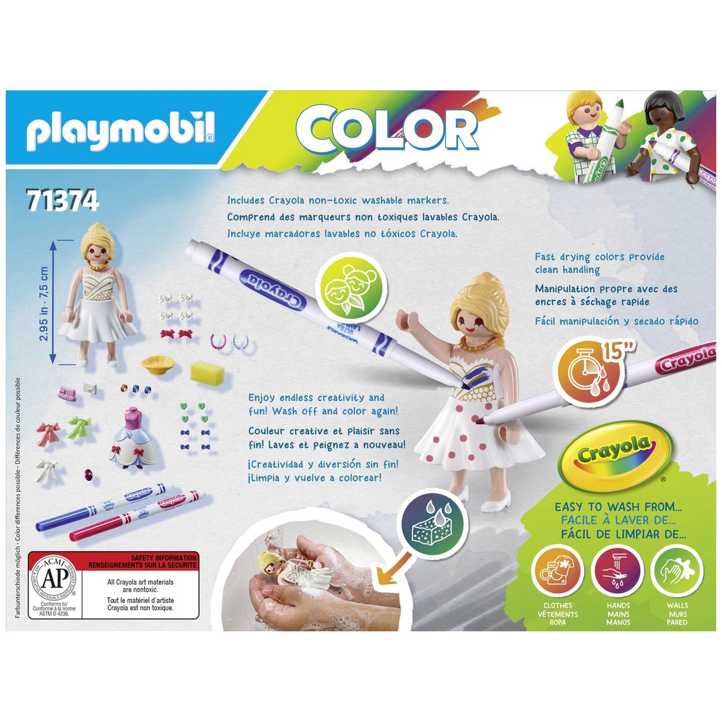 Playmobil Color Fashion Dress - 71374