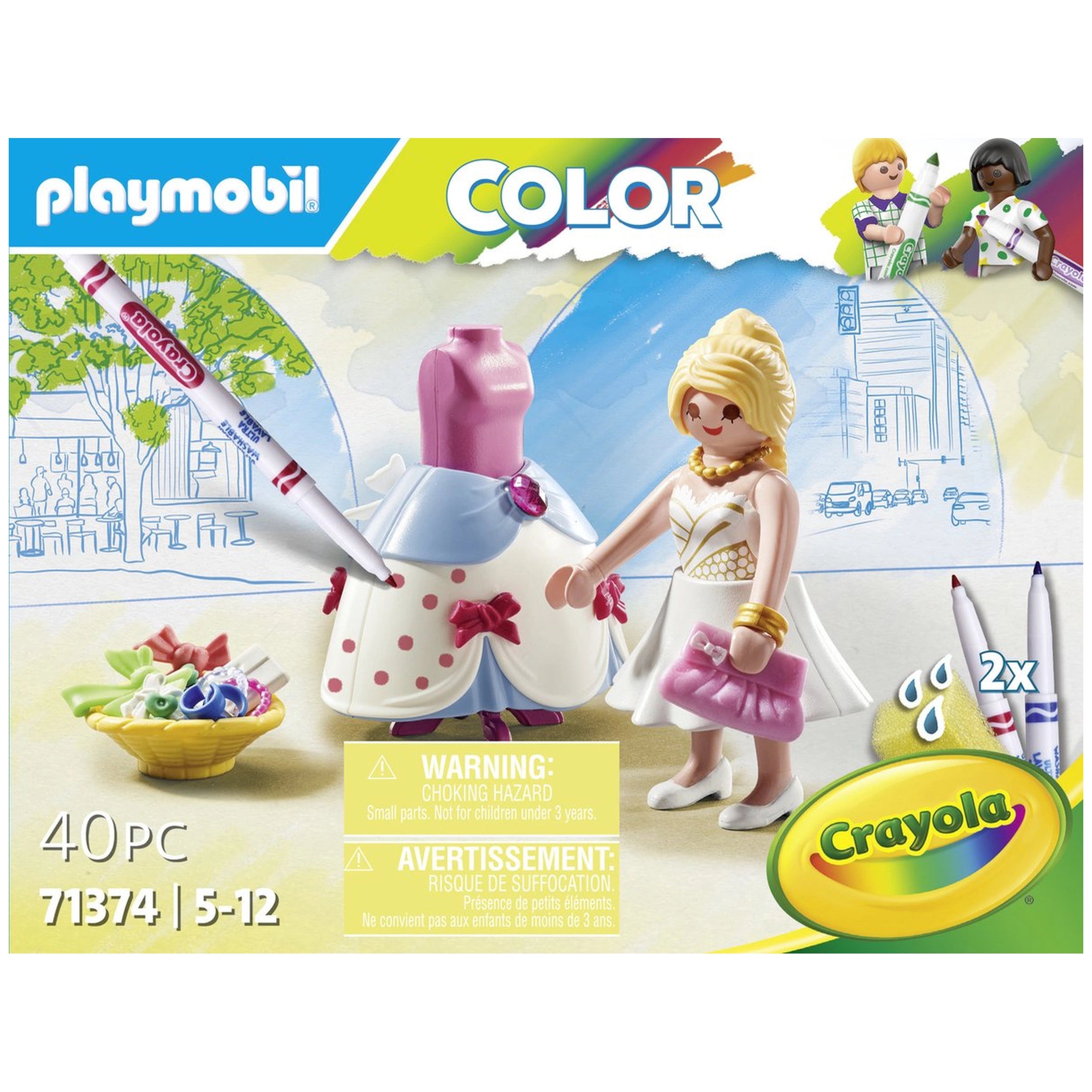 Playmobil Color Fashion Dress - 71374