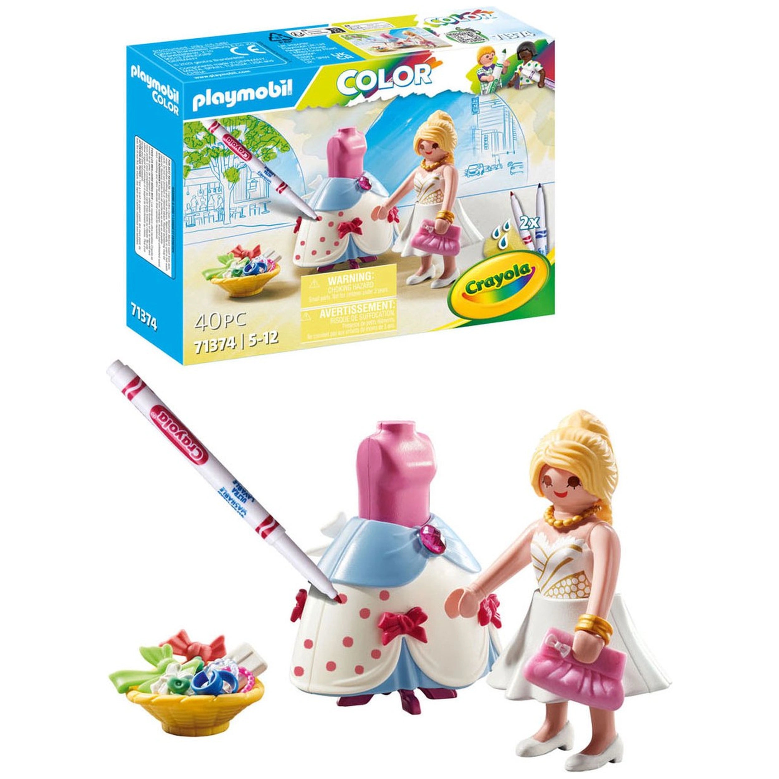 Playmobil Color Fashion Dress - 71374