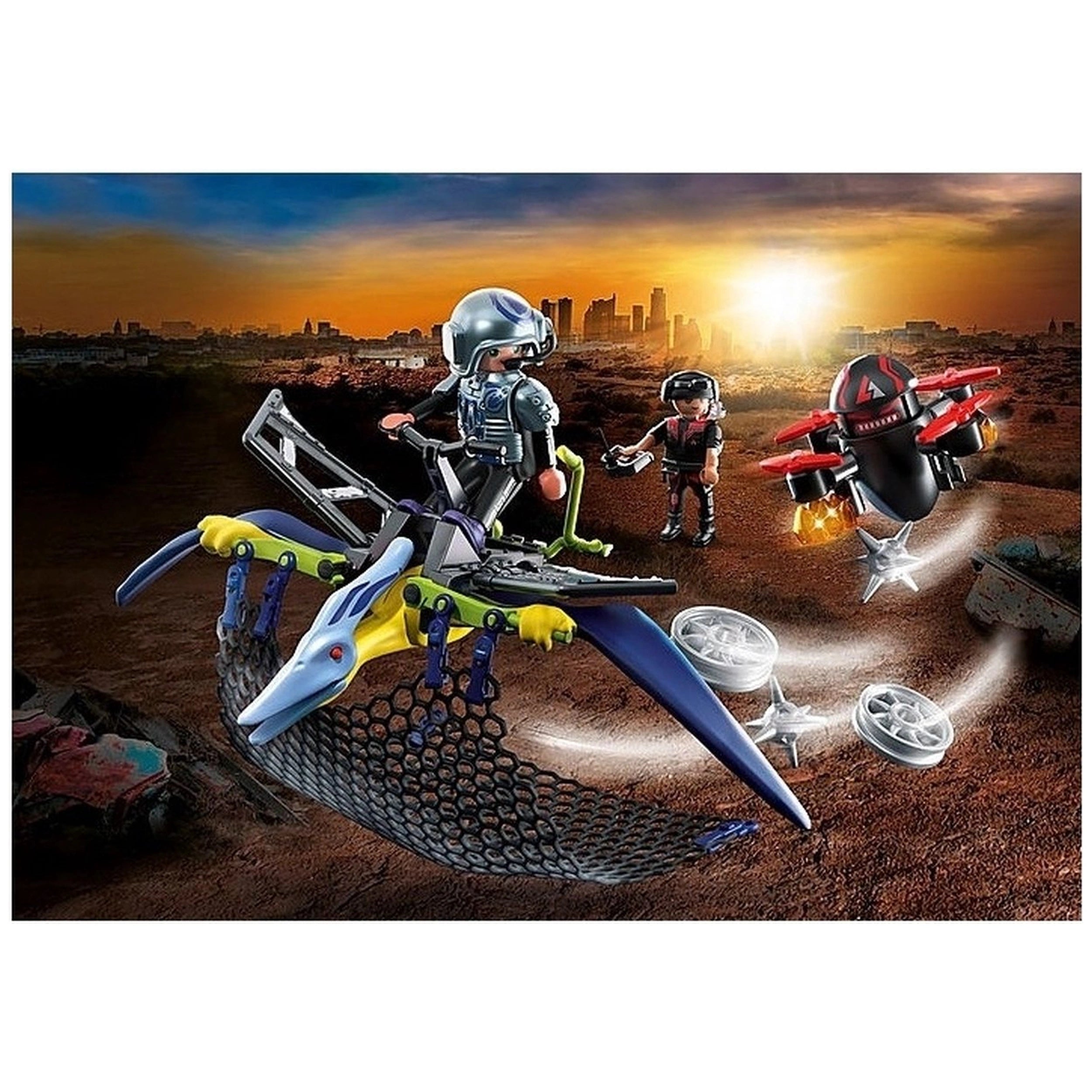 Playmobil Dino Rise Pteranodon Aanval Vanuit De Lucht - 70628