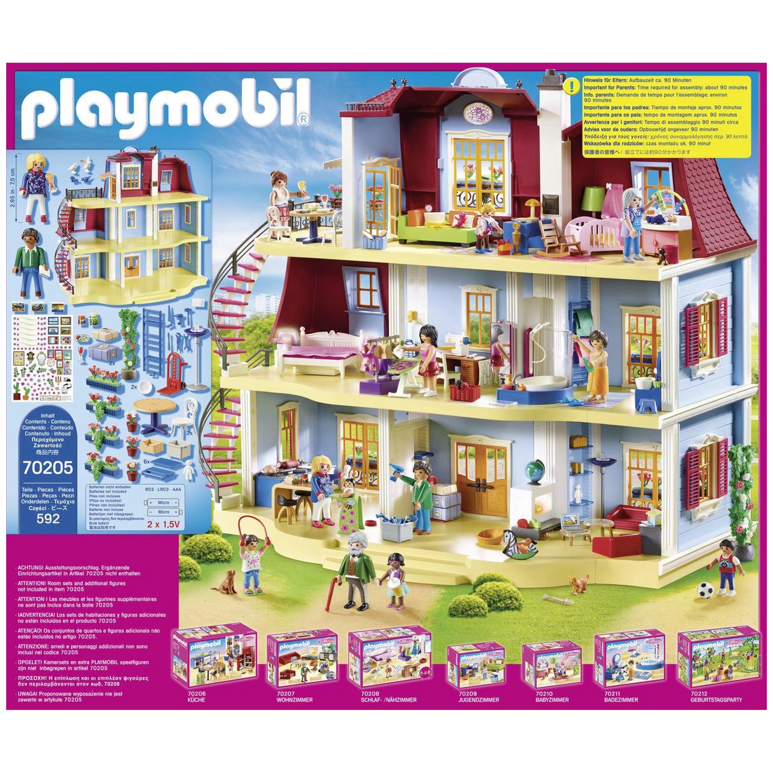 Playmobil Poppenhuis Grote Villa - 70205