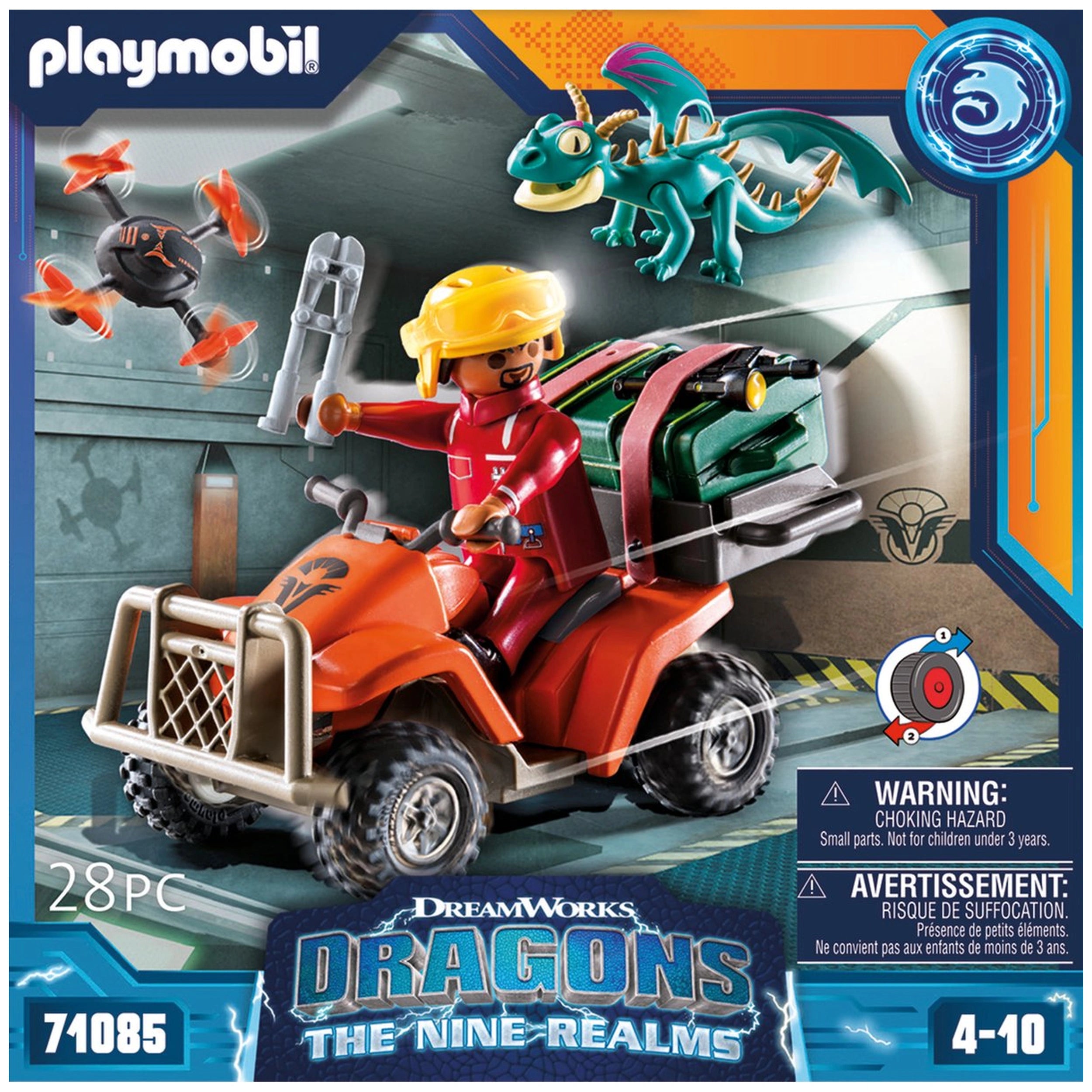 Playmobil Dragons: The Nine Realms Icaris Quad & Phil - 71085
