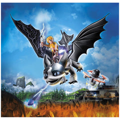 Playmobil Dragons The Nine Realms - Thunder And Tom - 71081