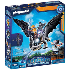 Playmobil Dragons The Nine Realms - Thunder And Tom - 71081